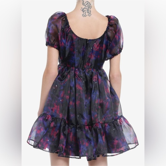Cosmic Aura Galaxy Tiered Organza Dress, medium - Picture 7 of 7